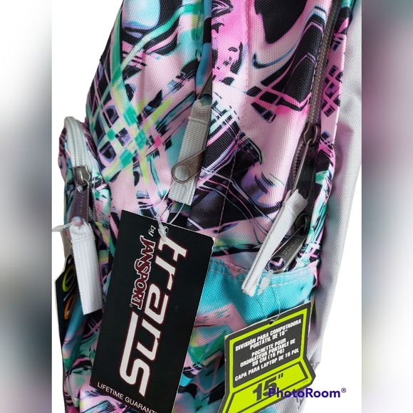 COPY - Trans by JanSport Light Show School Backpack - Picture 4 of 5